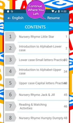 Class KG English For Kids android App screenshot 11